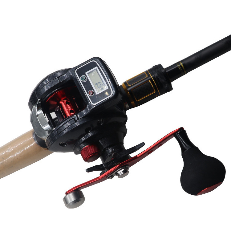 9+1BB Electricity  Digital Display Sea Electric 6.3:1 Baitcasting Fishing Reel