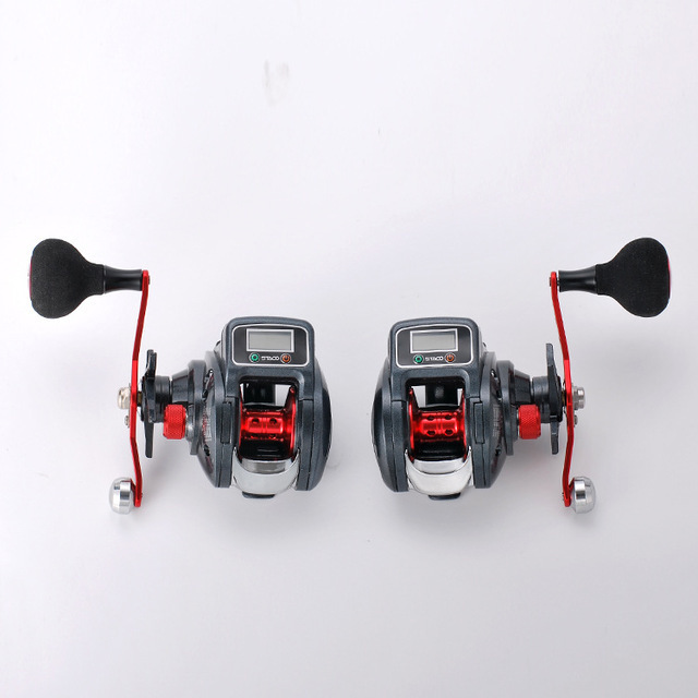 9+1BB Electricity  Digital Display Sea Electric 6.3:1 Baitcasting Fishing Reel