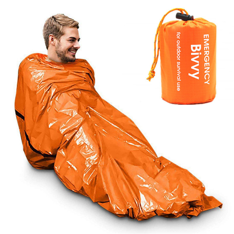 Outdoor Travel Emergency Survival Camping  Waterproof portable Lightweight thermal sleeping bag