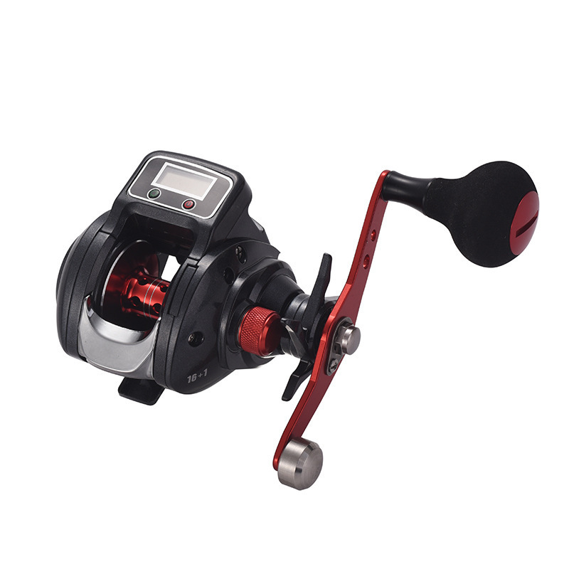 9+1BB Electricity  Digital Display Sea Electric 6.3:1 Baitcasting Fishing Reel