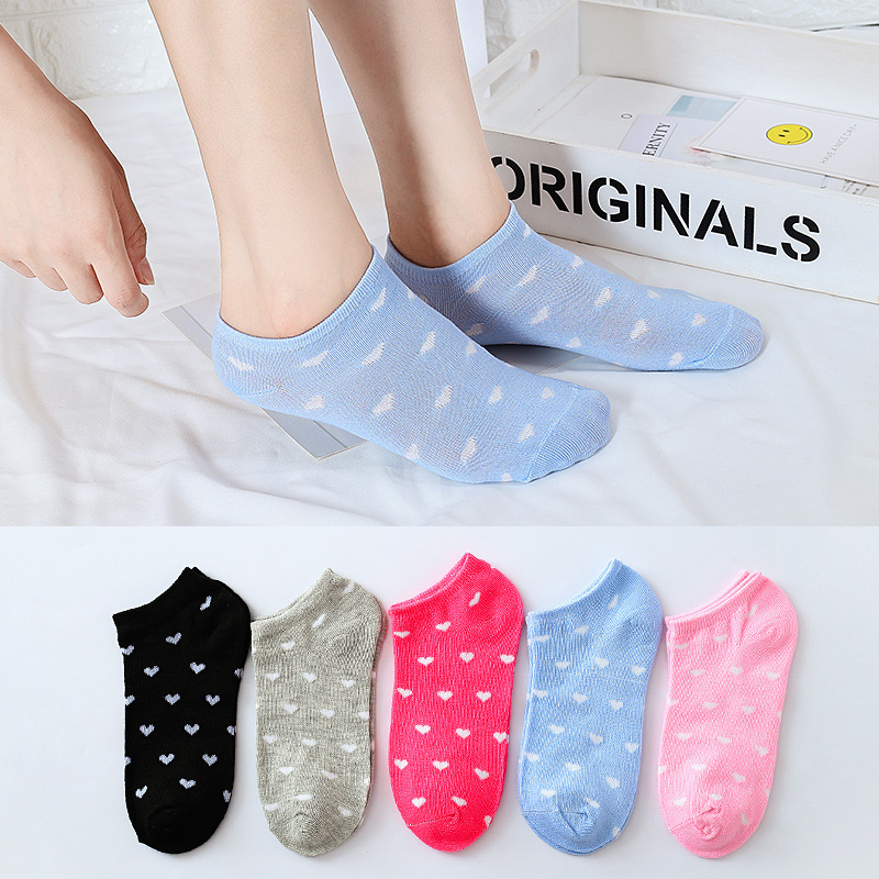 Cmax Wholesale Womens Cotton Sock Hosiery Solid Colour Women Ankle Socks