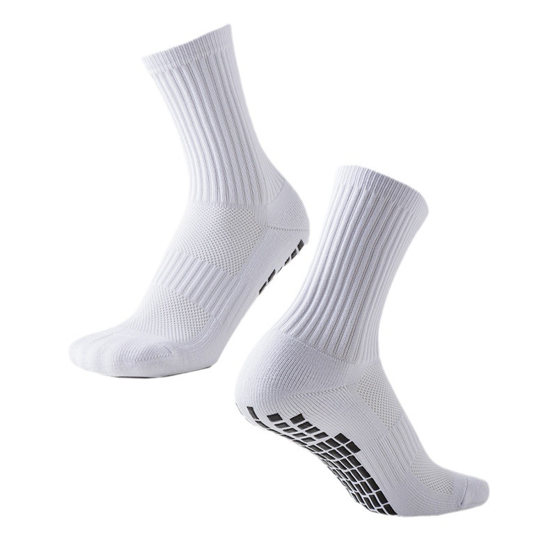 Custom Popular High Quality Compression Grip  Athletic Anti slip Football  Men's Short Sports Soccer Socks