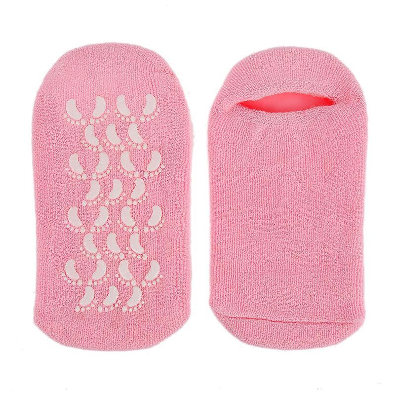 wholesale cotton gel moisturizing socks SPA gel whitening socks