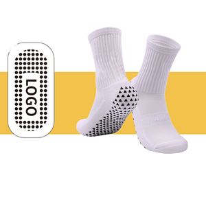 High quality sports grip wool custom sublimation logo socks new design polyester custom non sock sports socks