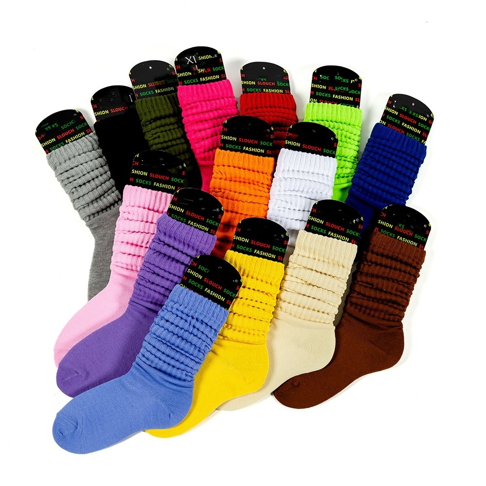 2024 Wholesale ladies socks women slouch socks slouch hooter socks