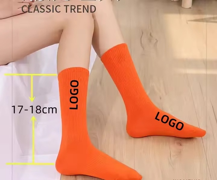 wholesale top quality socks professional sporty cotton socks custom logo branded men's socks