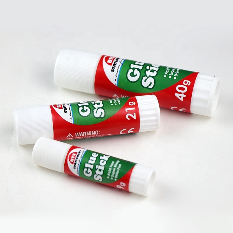 High quality display box packed 21g pvp oem glue stick