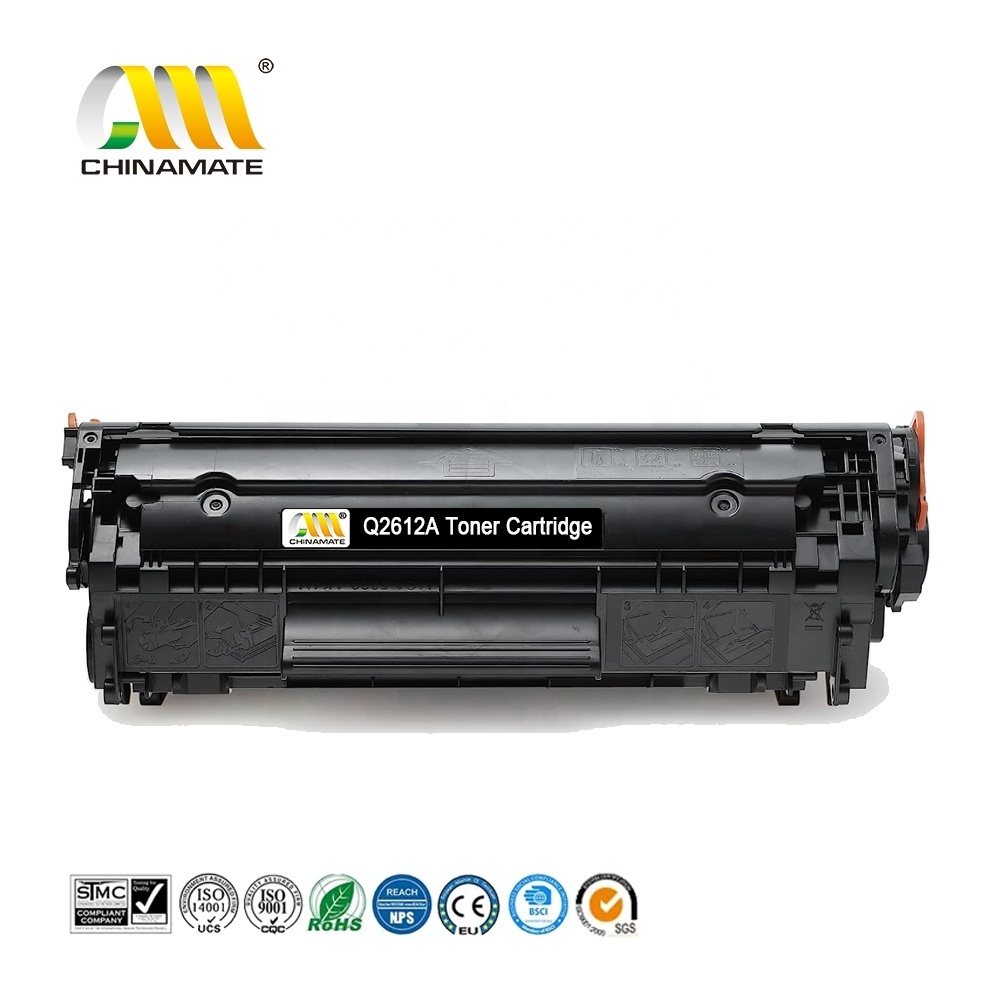 for HP 12A Compatible Toner Cartridge Q2612A for HP Q2612A FX9 FX10 Universal Toner Cartridge 12A CRG-303 103 703 printer toner