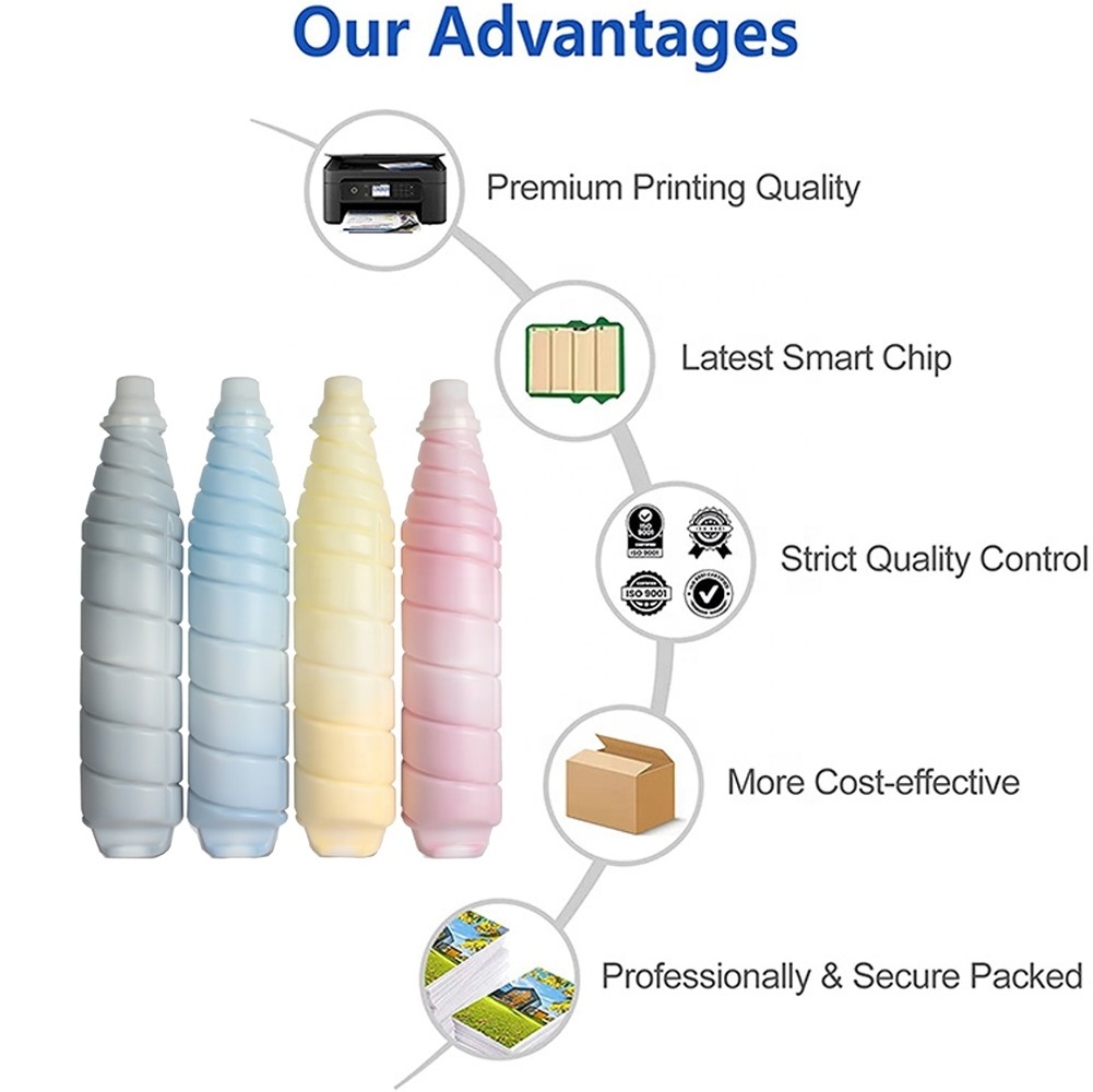 TN622 Compatible Toner Cartridge for Konica Minolta C6085 C6100 C1100 TN-622 toners and cartridges