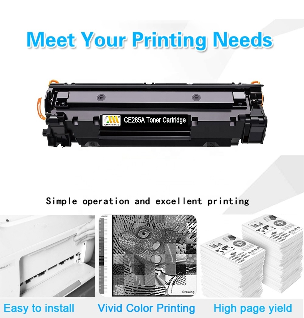 for hp p1102w p1102 toner 85A CE285A CE285D 85X CE285X 35A 36A for hp laserjet m1212nf mfp toner 85A Compatible Toner Cartridge