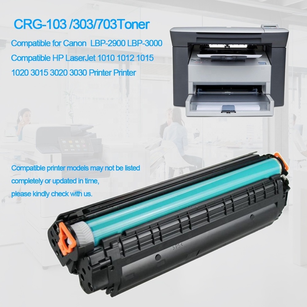 for Canon 2900 toner 103 303 703 Compatible Toner Cartridge for Canon LBP-2900 3000 CRG-103 303 703 Black Laser Toner Cartridge