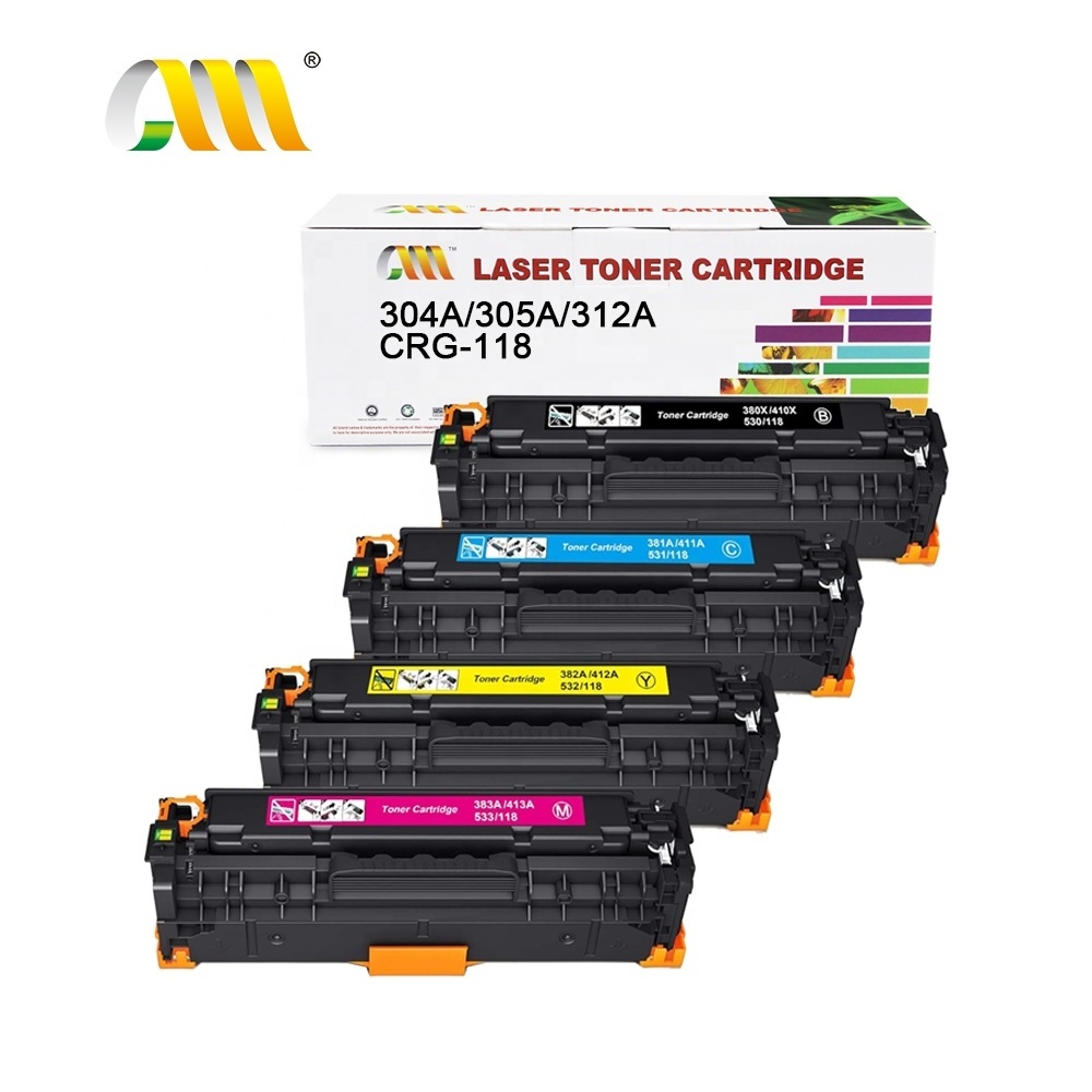 Chinamate 305A Compatible for Canon 118 Toner Cartridge for HP 305A Toner CRG-118 318 418 718 312A 305A 304A Toner Cartridge