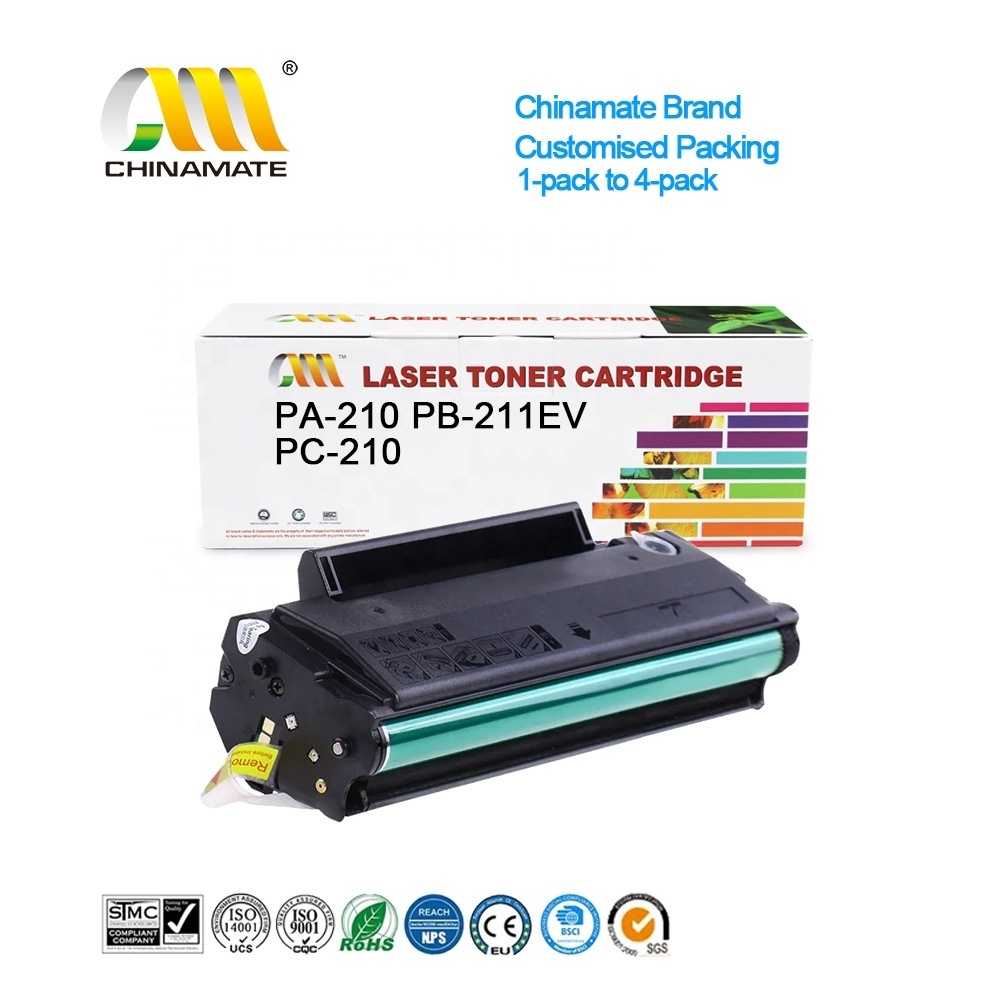 Chinamate pc210 toner for Pantum PA-210e PB-210 PC-210 PC-211EV pa 210 PB-211 Compatible Toner Cartridge for Pantum P2502w Toner