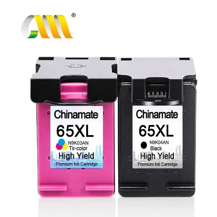 cartuchos de tinta de impresoras 61XL 61 Ink Cartridge 62XL for HP Ink Cartridge 63XL 64XL 65XL 67XL Inkjet Printer Cartridge