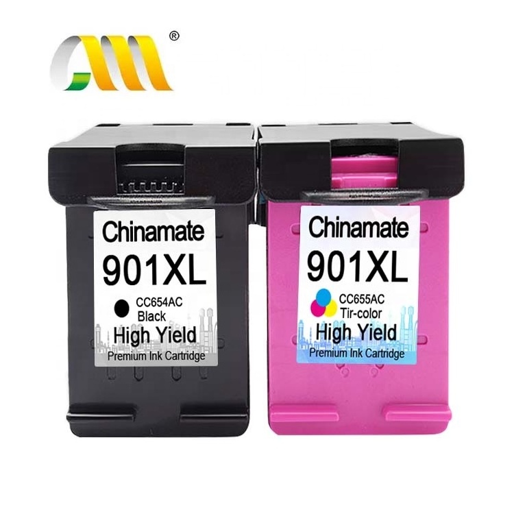 901XL Ink Cartridge 901XL for HP Officejet 4500 J4540 J4580 Remanufactured 901 901XL Ink Cartridges