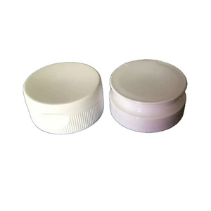 53mm 38/400 plastic bottle flip top lids flip top closures  with silicone valve plastic cover easy-pulling lid