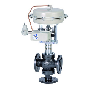 Water Steam Globe Type Remote Pneumatic Flow Pressure Control Valve with Price List