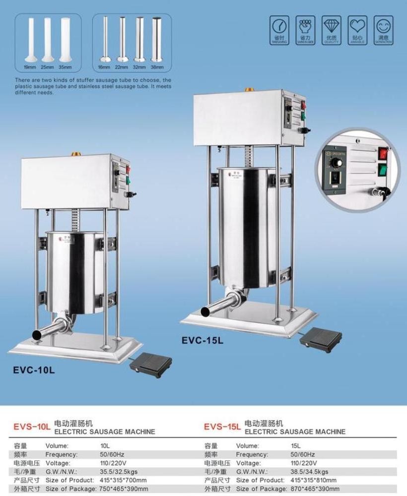 3L,5L,7L,10L,15L, sausage maker,sausage stuffer,sausage filler machine