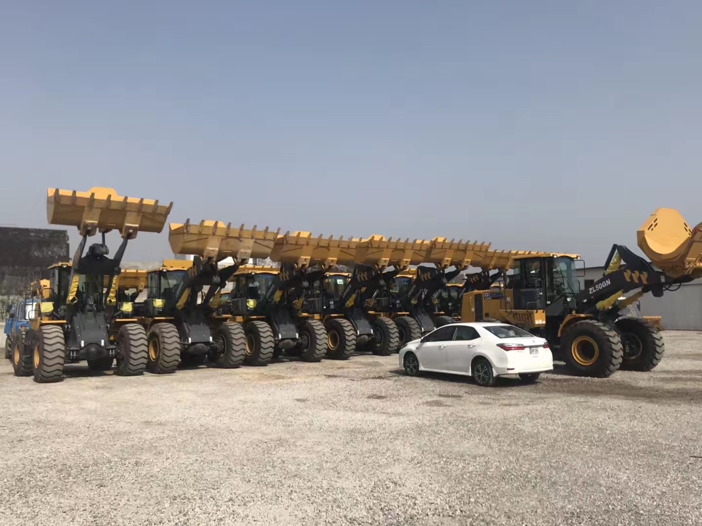 2024 New Product Hydraulic Front 5 Ton Wheel Loader ZL50GN  with Rock Bucket and Diesel tyre in Stock