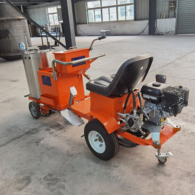 50-500mm Portable gasoline engine powered mobile flexible dust remover and paint sprayer marking road line marking machine