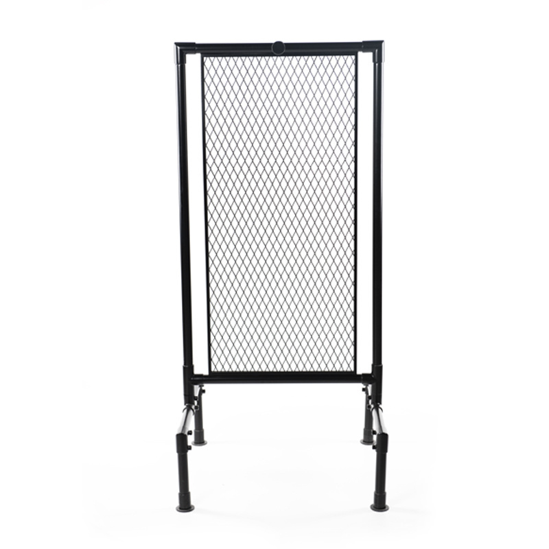 Factory Direct Sale Good Selling Lady Clothing Store Clothes Wire Mesh Grid Hanging Stand Garment Display Rack