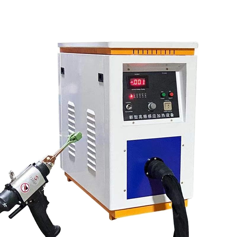 High Frequency portable Handheld induction heating machine for brazing forging hardening melting induction heating machine