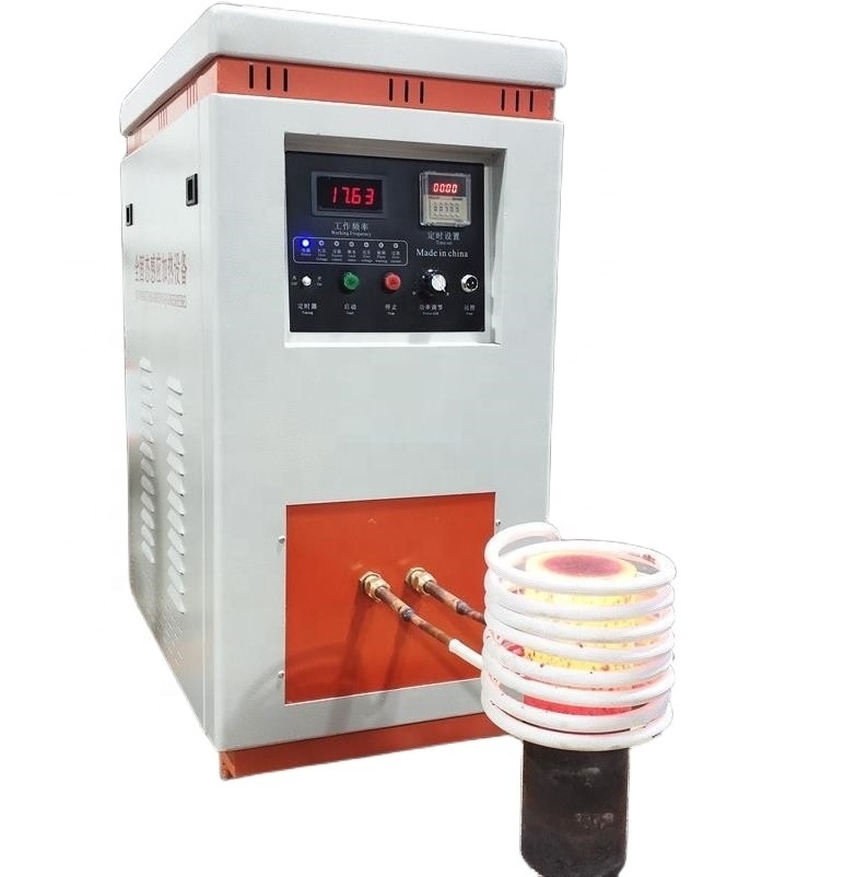 25KW induction heating equipment for pipe heating forging, melting, brazing, hardening and so on