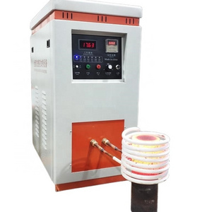 25KW induction heating equipment for pipe heating forging, melting, brazing, hardening and so on