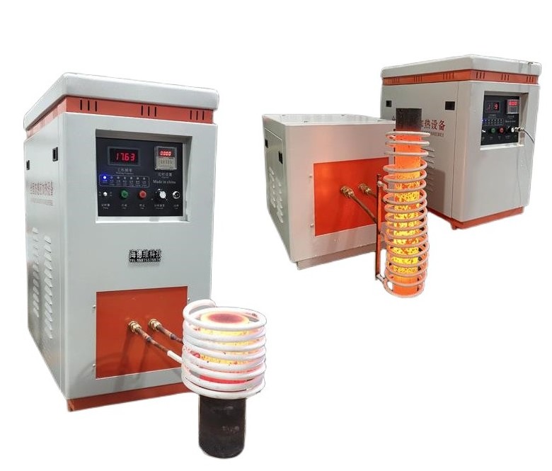 25KW induction heating equipment for pipe heating forging, melting, brazing, hardening and so on