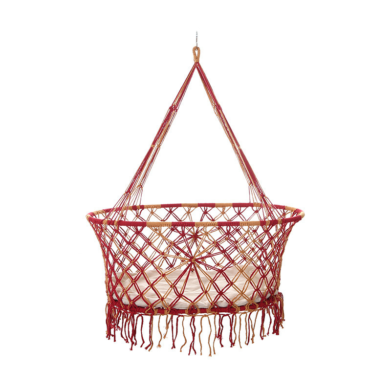 macrame baby swing hammock Indoor outdoor Hanging Swing Baby  hammock Bed