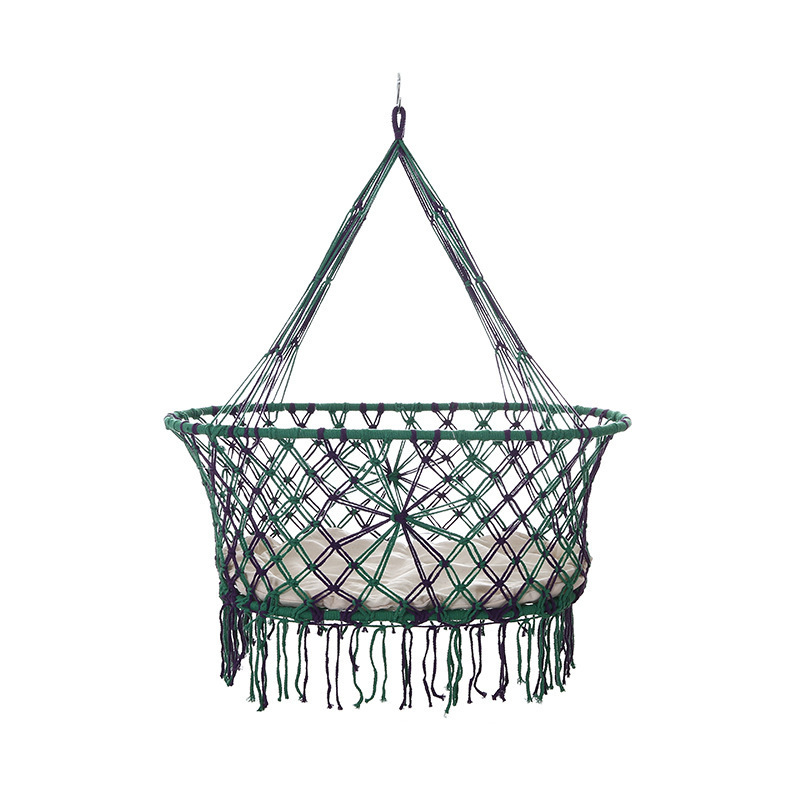 macrame baby swing hammock Indoor outdoor Hanging Swing Baby  hammock Bed