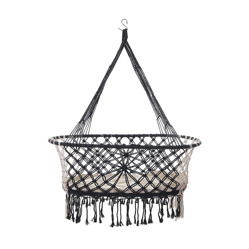 Portable Baby Crib basket Hanging Hammock Bed Cotton Rope Nest swing baby moses basket