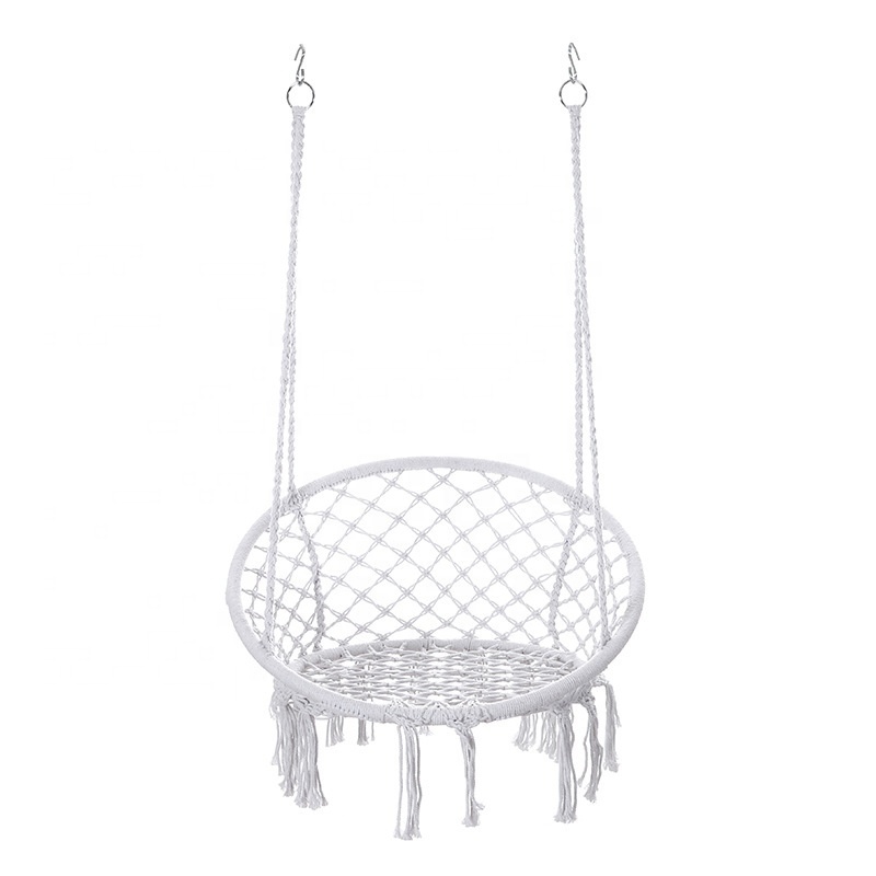 Swing chair hanging rope Hammock handmade Macrame chair for outerdoor Garden chair