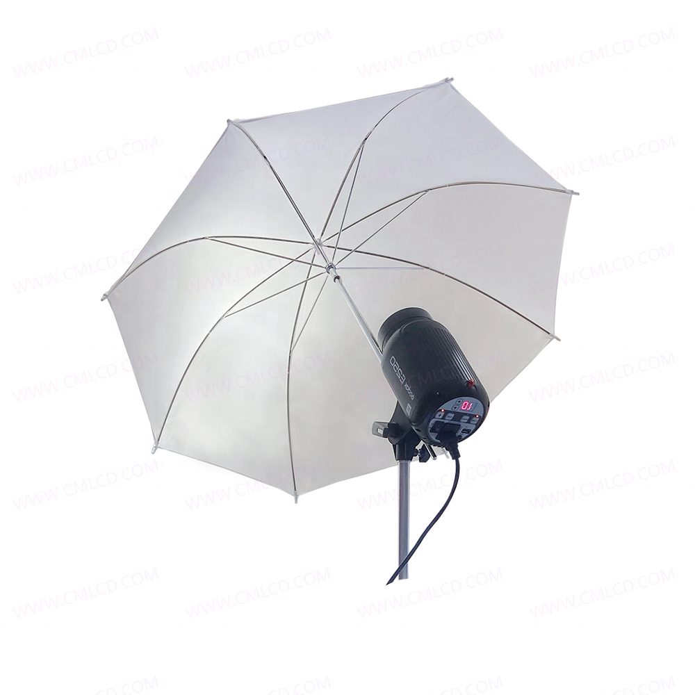 Godox E250 flash light with trigger and white umbrella reflector for photo booth machine photobooth external flash light