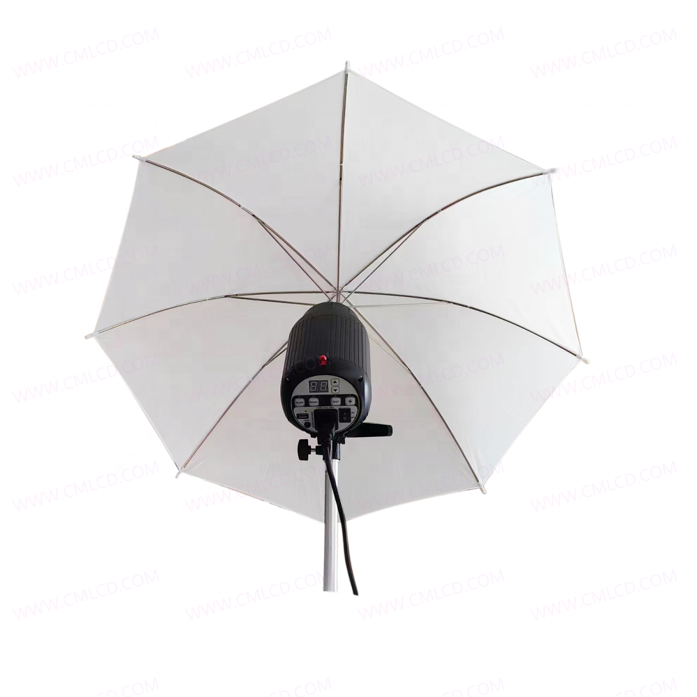 Godox E250 flash light with trigger and white umbrella reflector for photo booth machine photobooth external flash light