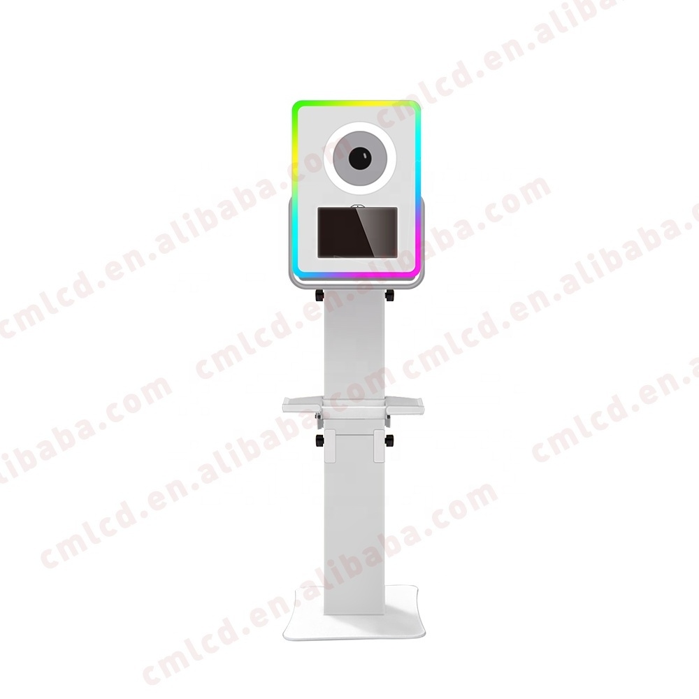 Microsoft Surface Pro or iPad DSLR Photobooth Shell for Birthday Party, Camera Selfie Photo Booth Machine Kiosk with Flight Case