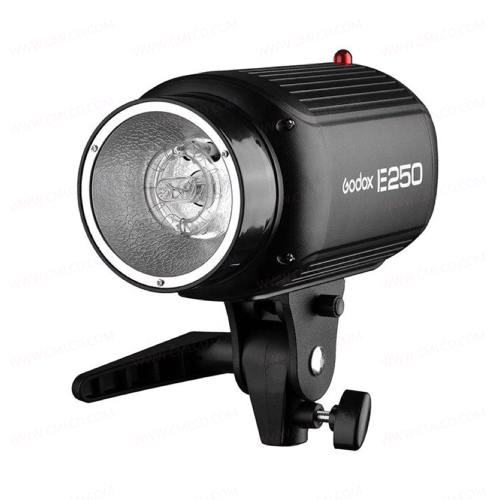 Godox E250 flash light with trigger and white umbrella reflector for photo booth machine photobooth external flash light