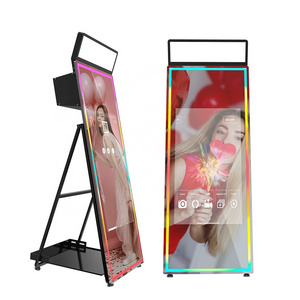 72" Wedding Event Party Magic Selfie Mirror Photo Booth Vending Machine Kiosk