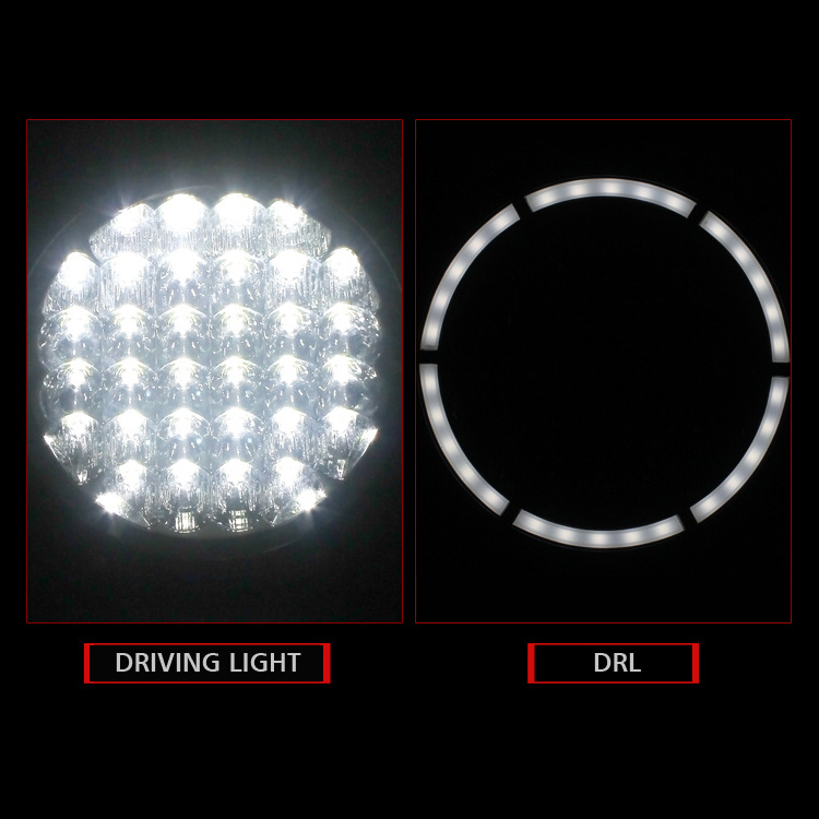 High Power 7 Inch Led Work Light 8200Lm led off road lights Spot Beam Offroad Truck Driving Light For Jeep truck 4x4 ATV SUV