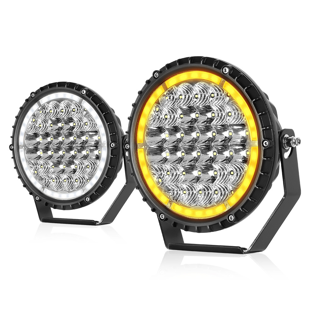 High Power 7 Inch Led Work Light 8200Lm led off road lights Spot Beam Offroad Truck Driving Light For Jeep truck 4x4 ATV SUV