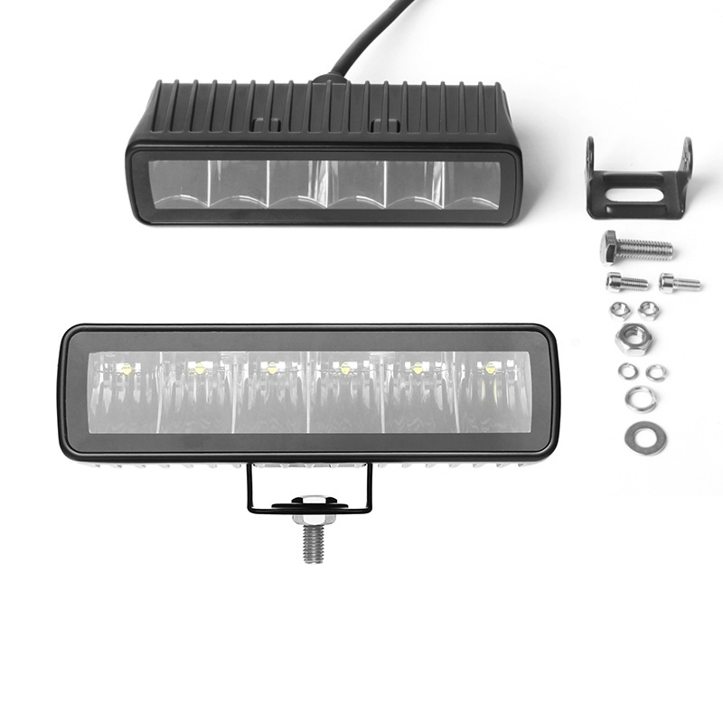 High quality universal 6 Inch led light offroad Daytime Running Light led spotlight 12v 18w led work light for truck car