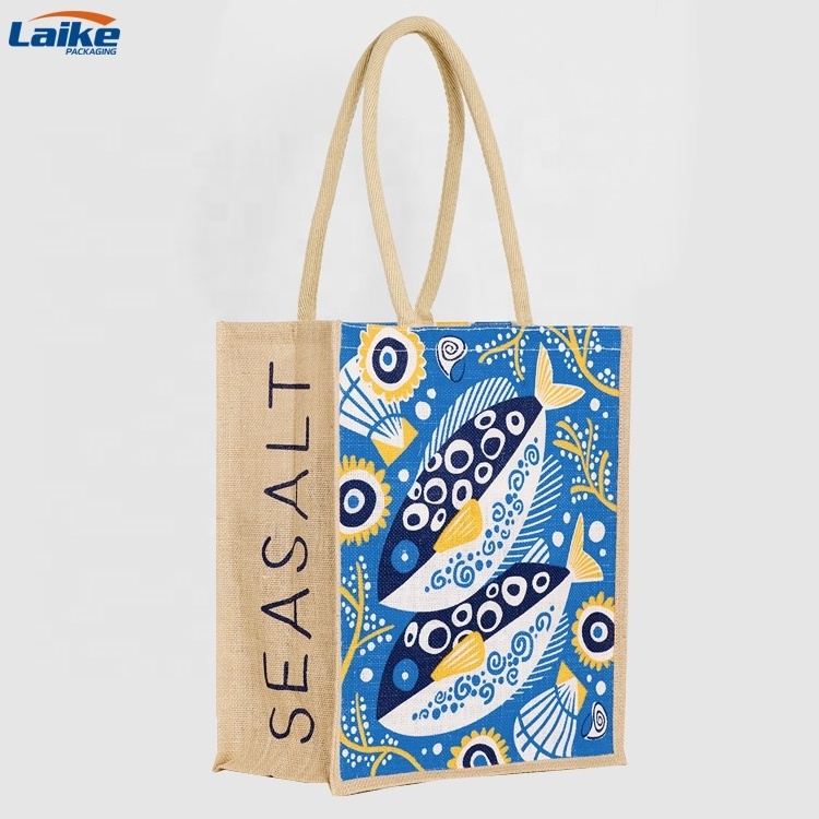 Wholesale durable colorful wedding  gifts bag daily use hemp bag eco friendly jute grocery  bags