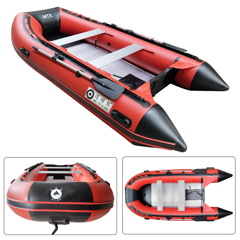 New brand Inflatable Speed Rigid Folding Rescue Rubber Boat Dinghy in China factory made