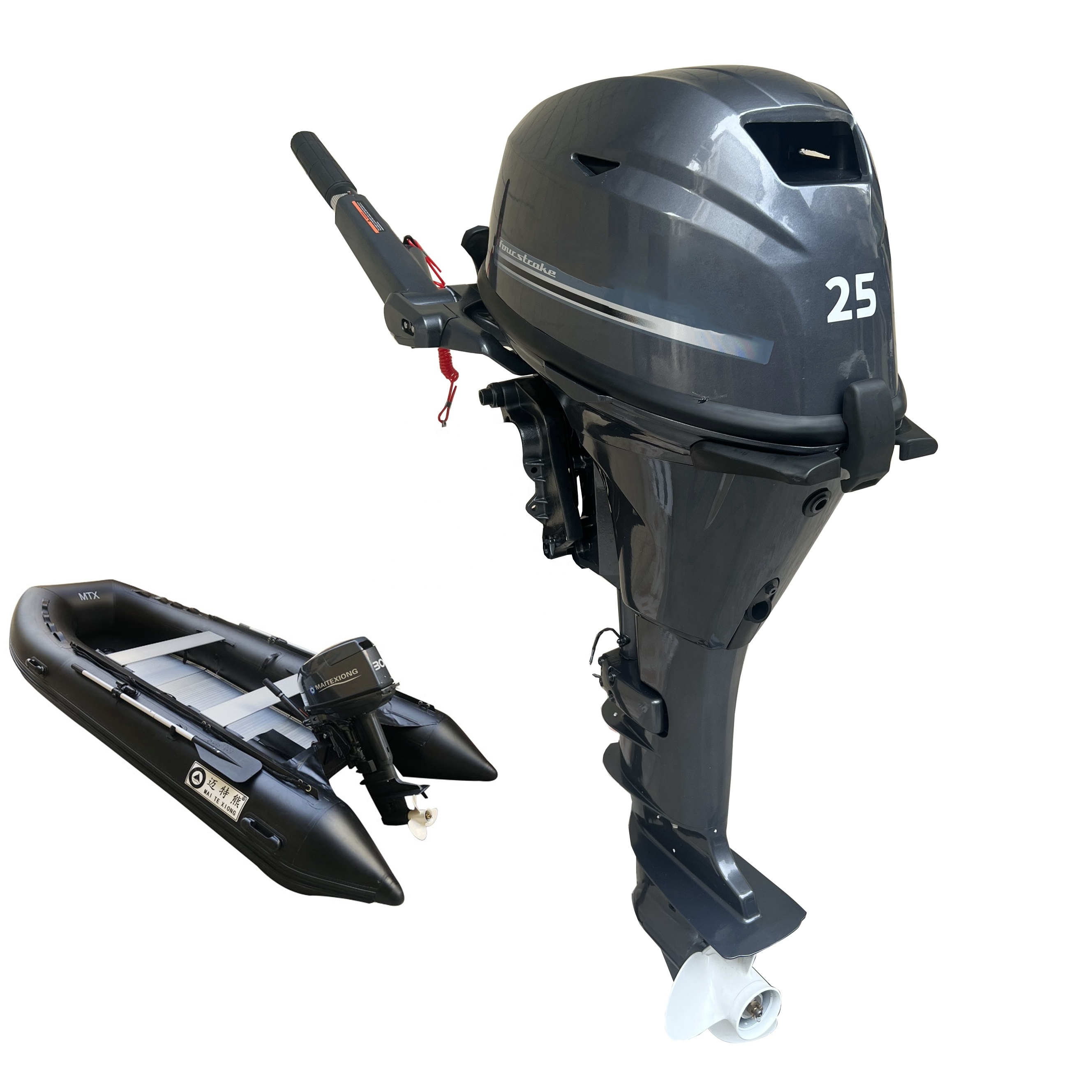 In stock Four stroke 25hp Outboard Boat Motors 25hp  Outboards Motors 4 stroke outboard motor