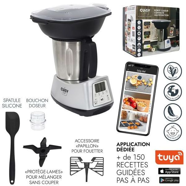 12 Functions 150 Recipes Home Smart Wifi App Multifunction Soup Maker Electric Thermomixer Food Processor Kitchen Cooking Robot