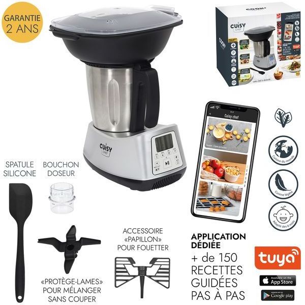 12 Functions 150 Recipes Home Smart Wifi App Multifunction Soup Maker Electric Thermomixer Food Processor Kitchen Cooking Robot