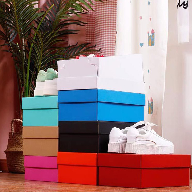 Cartons manufacturer  cheap plain cardboard shoe boxes