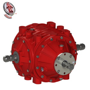 2.:1 Ratio Agricultural Gearboxes Right Angle Gearboxes with Double Exit for Rotary Tillers