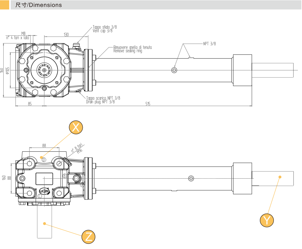 T Series Tractor PTO 540rpm 90 Degree Transmission Reducer Agriculture Shredder Tiller Gearbox