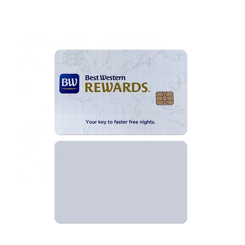 RFID NFC Hotel Key Cards Printable PVC Blank Magnetic Stripe Smart Card